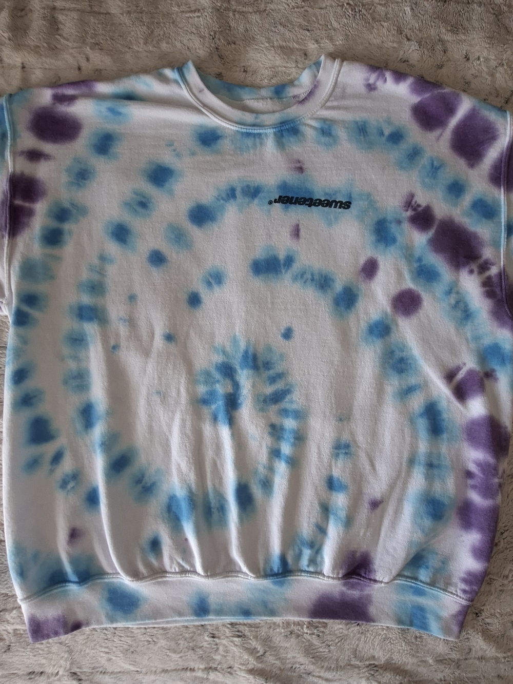 Ariana Grande Live in Concert Tie Dye Sweetener Tour Crewneck XL - Picture 2 of 9